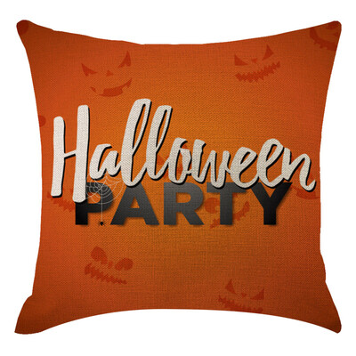 

Siaonvr Halloween Pumpkin Pillow Cover Pillowcases Decorative Sofa Cushion Cover