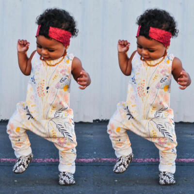 

US Infant Baby Girl Romper Bodysuit Jumpsuit Summer Clothes Outfits Sunsuit