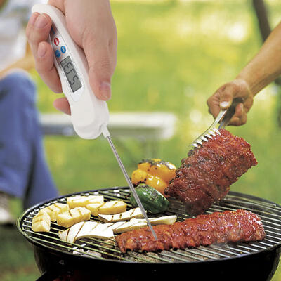 

Greensen Digital Meat Cooking Thermometer with Long Probe for Smoker Grilling BBQ