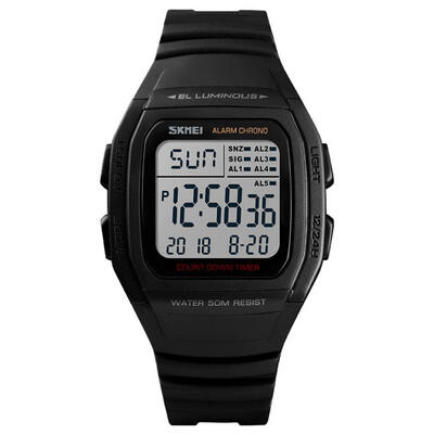 

SKMEI Mens Multi Function Digital Sports Watch Waterproof Outdoor Light Up Watch