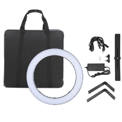 

FalconEyes DVR-160TVC Video Camera Photography Studio LED Ring Light Fill-in Lamp 160pcs SMD Beads 3200K-5600K Adjustable Color Te