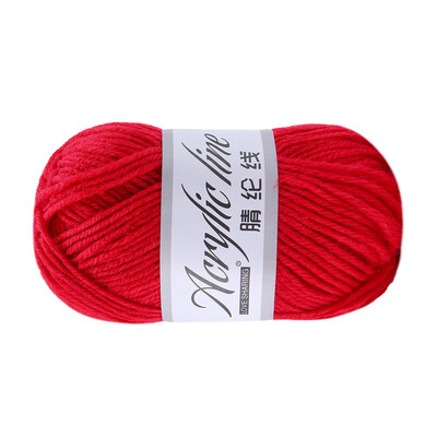 

Toponeto 50g Chunky Wool Roving Scarf Knit Wool Yarn Thickness Warm Hat Household A