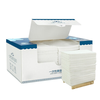 

406080 Disposable Soft Cotton Face Towel Makeup Cleaning Wash Cloth Hand Towel