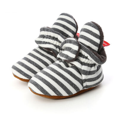 

Newborn Baby Shoes Winter Boots Child Star First Walkers Slipper Cotton Comfort Soft Anti-slip Warm Crib Infant