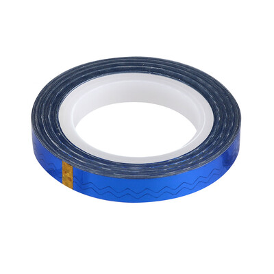 

Toponeto Nail Rolls Striping Tape DIY 3D Nail Art Tips Decoration Stickers Blue