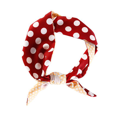 

Fashion Women Floral Print Scarf Handle Bag Ribbon Casual Collar Scarves