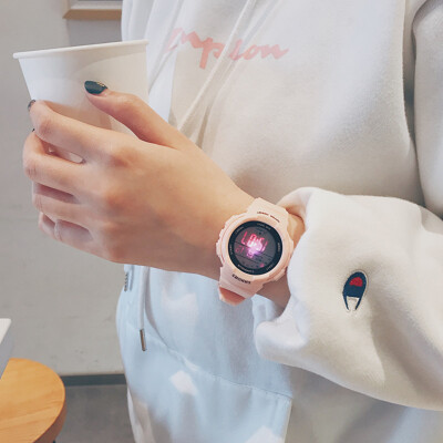 

Middle school students electronic watches junior high school girls small fresh Korean version simple college wind children boy wat