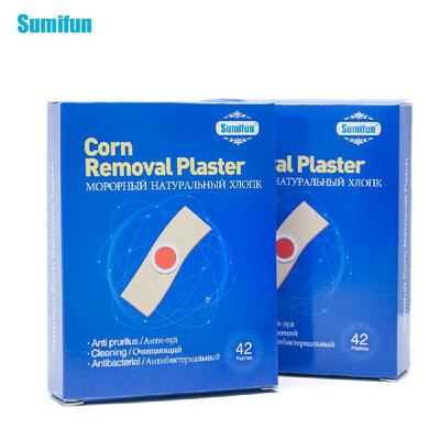 

Sumifun K03401 42PcsBox Foot Corn Removal Plaster with Hole Warts Thorn Patch Feet Callus Remove Soften Skin Cutin Sticker Cure