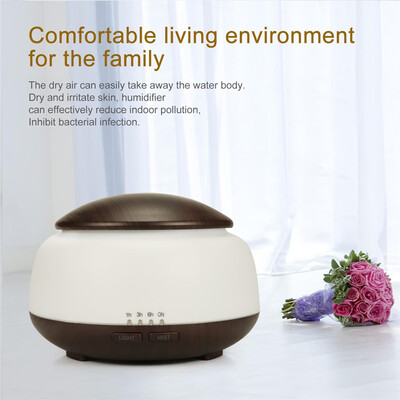 

〖Follure〗Wood grain Aromatherapy Cool USB car home silent Mist Aromatherapy machine