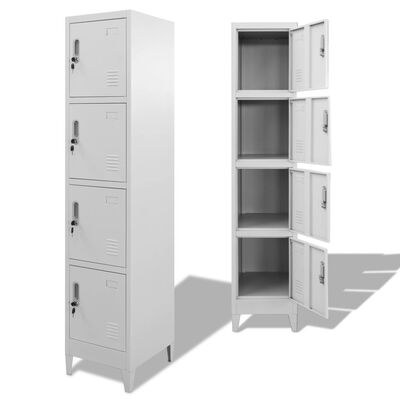 

Locker Cabinet with 4 Compartments 15"x177"x709