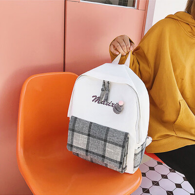 

Xiao Qingxin shoulder bag lady schoolbag lady Korean version of high school students girls with large capacity Backpack