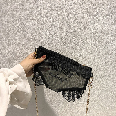

Tailored Women Ladies Underpants Lace Bags Letter Purse Shoulder Messenger Crossbody Bags
