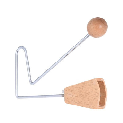 

Wooden Musical Beat Vibraslap Percussion Instrument Children Kids Baby Educational Musical Toys