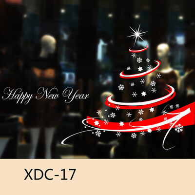 

Christmas Snowman Snowflake Window Sticker Static Home Kids Room Decoration