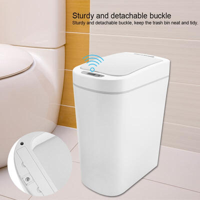 

Greensen 7L Plastic Automatic Sensor Dustbin Rubbish Waste Bin Trash Can