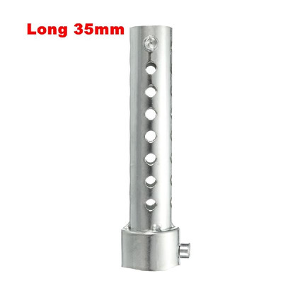 

Universal Motorcycle Exhaust Can Muffler Removable Iron Silencer Sound Reduce