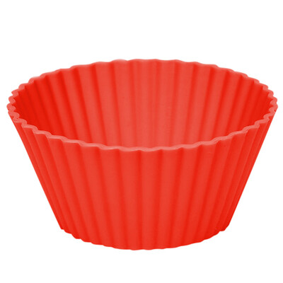 

Toponeto Silicone Round Cup Cake Muffin Cupcake Cases Baking Cup Baking Moulds