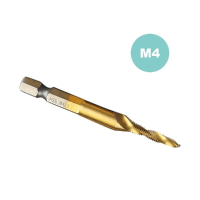 

Screw Tap Drill Bits HSS Screw Spiral Point Thread -3 -4 M5 M6 -8 -10 Metal Working Hex Shank Machine Kit