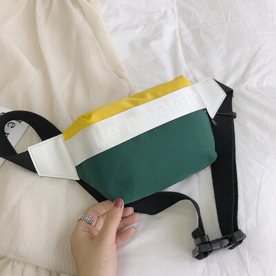

Tailored Women Fashion Patchwork Canvas Shoulder Bag Crossbody Bag Messenger Chest Bags