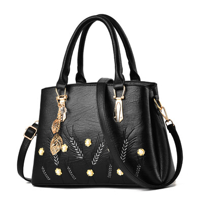 

Baobao Female Flower Fashion Mother Baoxia Large Capacity Fashion Single Shoulder Bag Atmospheric Handbag Baitao Slant Bag