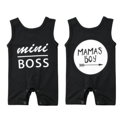 

Cute Newborn Baby Boy Romper Bodysuit Casual Summer Jumpsuit Clothes Outfits US