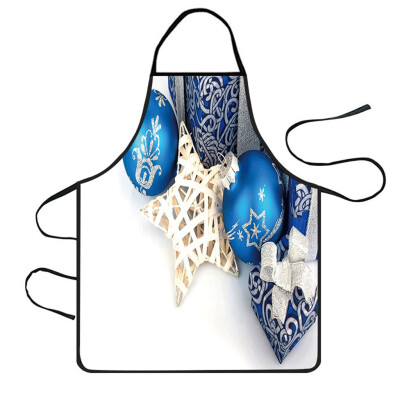 

Tailored Christmas Decoration Waterproof Apron Kitchen Aprons Dinner Party Apron