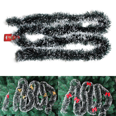 

Siaonvr 2 pcsChristmas Party Tree Ornaments 2m Tinsel Hanging Decorations 5 Colors