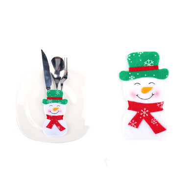 

Gobestart Decoration Creative Home Party Fork Set Hat Storage Tool Christmas Bag