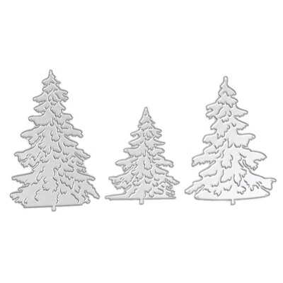 

3pcs Christmas Tree Metal Die Cutting Dies for DIY Scrapbooking