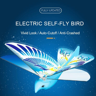 

LX-128 E-Bird Self-fly Bird Hand Throw Flying Toy Christmas Gift for Kids Children