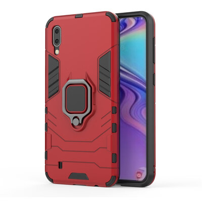 

Car Holder Stand Case For Samsung Galaxy M10 Back Cover Magnetic Bracket Finger Ring Celulars