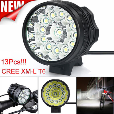 

Saidsome 13x T6 LED 3 Modes Bicycle Lamp Bike Light Headlight Cycling Torch flashlight lamp