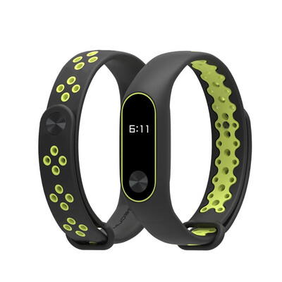 

〖Follure〗Durable Replacement TPU Anti-off Wristband Sports Bracelet for Xiaomi Mi Band 2