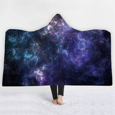 

Gobestart 3D Hooded Blanket Cloak Cap Blanket Air Conditioning Blanket