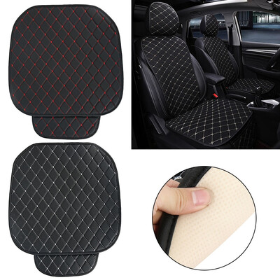 

Universal Car Auto Seat Covers Breathable PU Leather Anti-Slip Car Seat Cushion Mat Pad Accessories Car-Styling