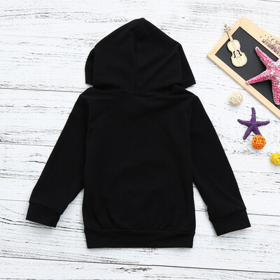 

Toddler Kids Baby Boys Hooded Sweatshirts Infant Letter Blouse Hoodies Tops