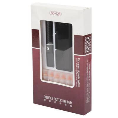 

Greensen Filter Cigarette Holder Reduce Tar & Nicotine Double Filtration Mouthpiece