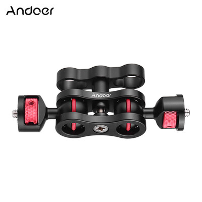 

Andoer Multi-functional Aluminium Alloy Articulating Magic Arm Ball Head Arm Mount Clamp Adapter CNC Processing Manufacturing with