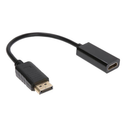 

Displayport Male to HDMI Female 1080P FHD Video Converter Adapter Cable