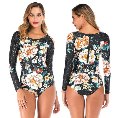 

Saidsome Women Swimsuit Sports Swimming Swimwear Diving Suit Piece Water Surf Swim Sexy diving suit diving water diving mask
