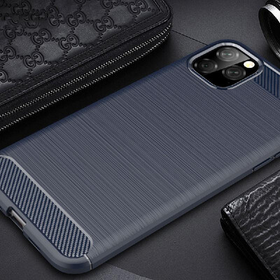 

Lightweight Waterproof Iphone 65 Type Mobile Phone Cover Brushed Silicone Anti-Drop Soft Cover For I-phone 11