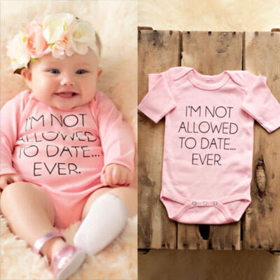 

Newborn Infant Kids Baby Girl Boy Romper Bodysuit Jumpsuit Playsuit Outfits Set