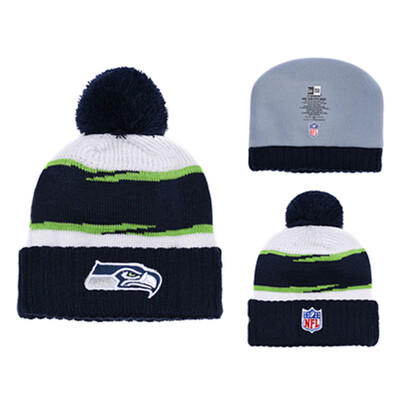 

NFL Football League Seahawks Seattle Seahawks New Era New York Yihua Knitted Wool Baseball Cap