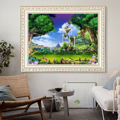 

Gobestart 5D Full Square Dirll Embroidery Paintings Rhinestone Pasted DIY Diamond Painting