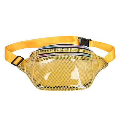 

PVC Transparent Waist Bags Belt Shoulder Fanny Packs Women Chest Handbags