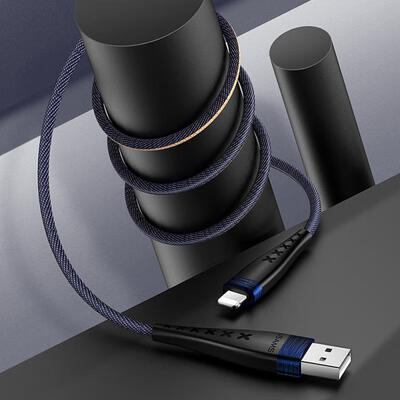 

USAMS U11 MICRO USB Type C Phone Weave Charging Cable 12m For Android Apple IPhone HTC Samsung-MICRO USB