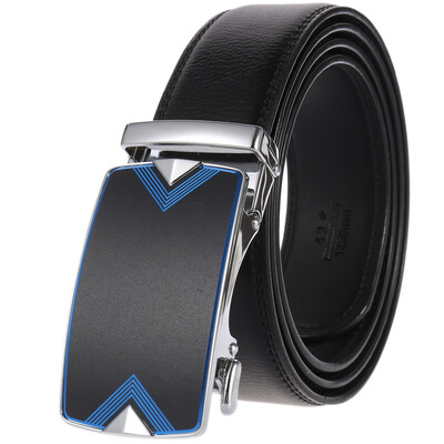 

new Men belt fashion Alloy Automatic buckle belt business affairs casual decoration mens belts luxury brand belts LY136-1331-1