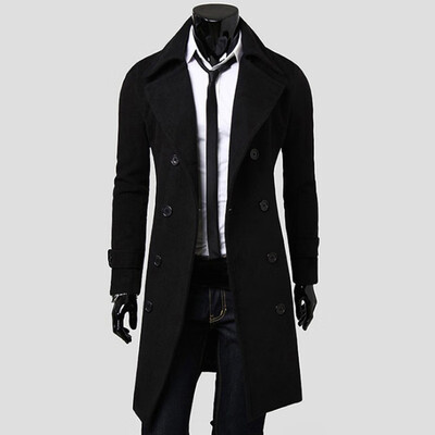 

Male Loose Lapel Collar Long Sleeve Jacket Tops Solid Open Front Cardigan Coat