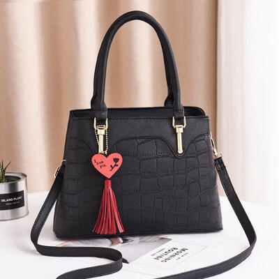 

Female bag 2019 new bag female European&American big bag fashion handbag PU leather Messenger shoulder bag
