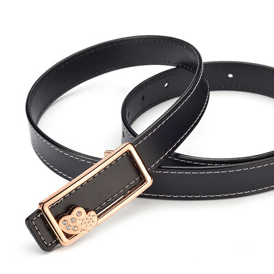 

Womens leather belt Korean leather pin buckle belt fashion wild casual decorative pants belt